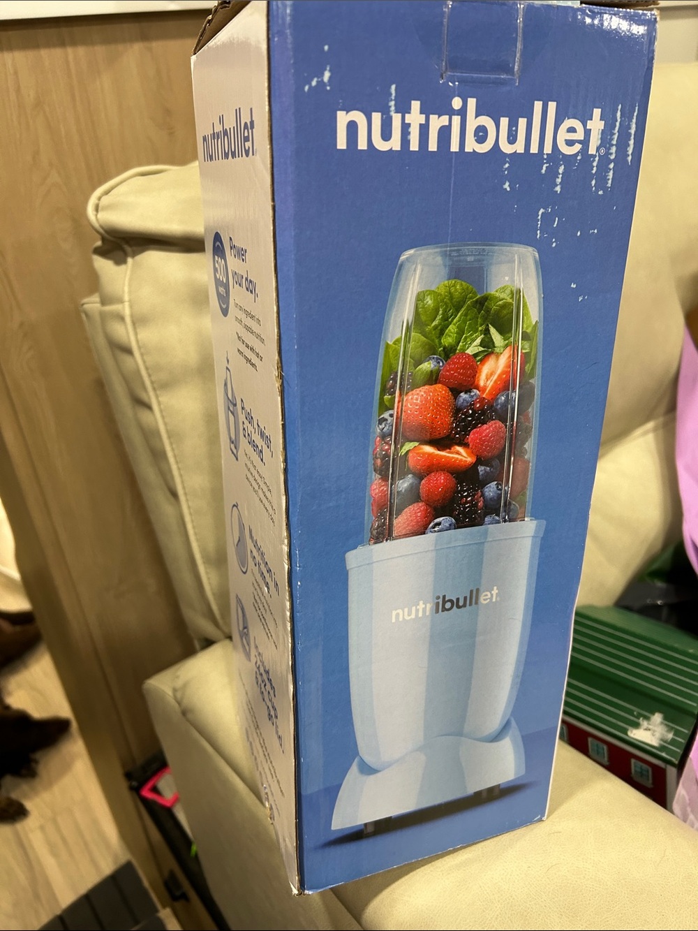 Nutribullet Light Blue Personal Blender - Single Serve